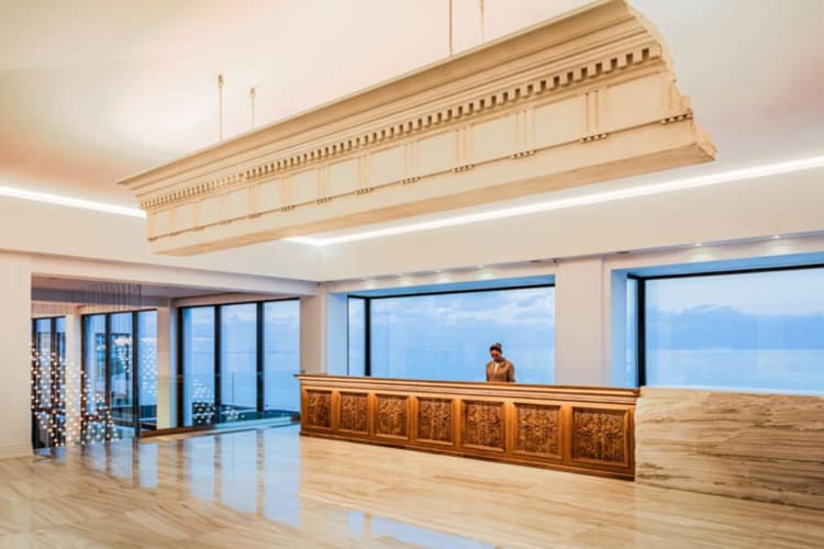 Abaton Island Resort & Spa lobby